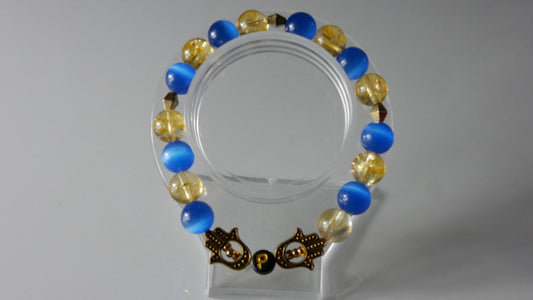 Gold and Sea - Bracelet