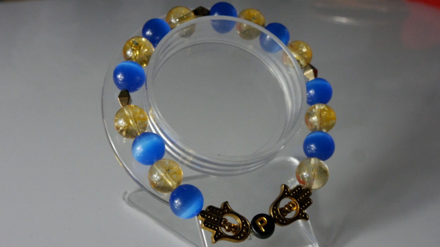 Gold and Sea - Bracelet