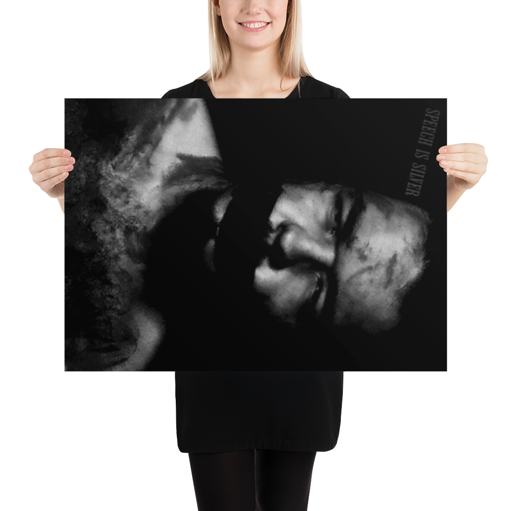 Speech is silver - Poster
