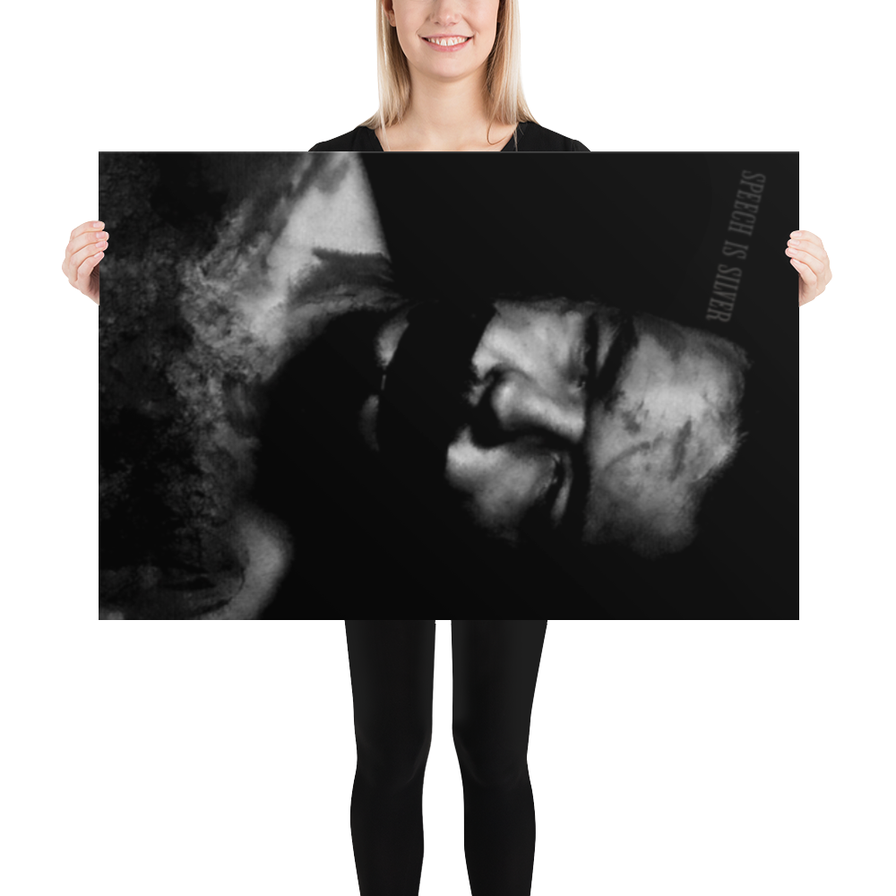 Speech is silver - Poster